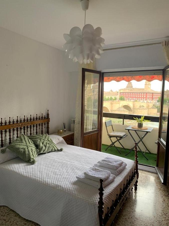 Apartamento Con Vistas Al Pilar Con Aparcamiento Privado Zaragoza Buitenkant foto