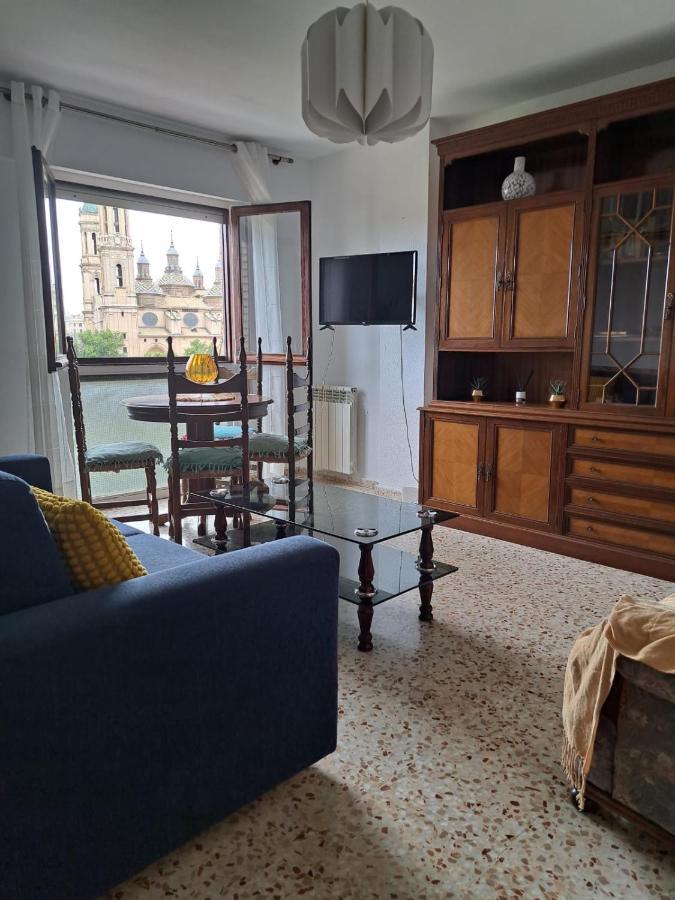 Apartamento Con Vistas Al Pilar Con Aparcamiento Privado Zaragoza Buitenkant foto