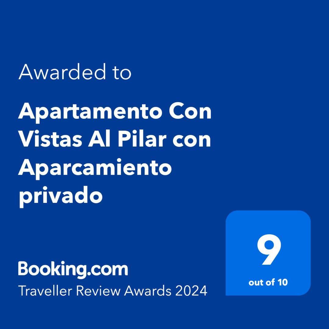 Apartamento Con Vistas Al Pilar Con Aparcamiento Privado Zaragoza Buitenkant foto